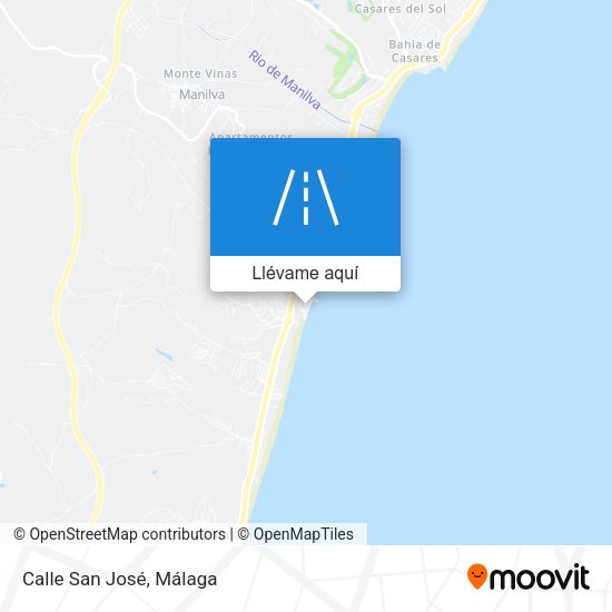 Mapa Calle San José