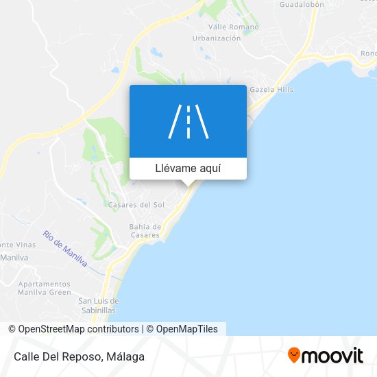 Mapa Calle Del Reposo