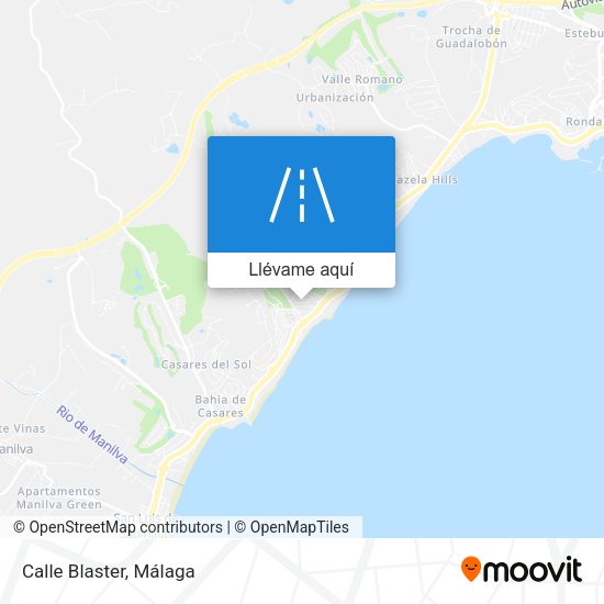 Mapa Calle Blaster
