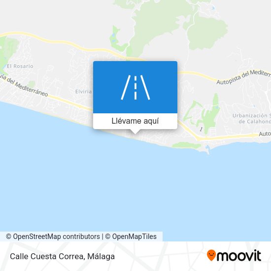 Mapa Calle Cuesta Correa