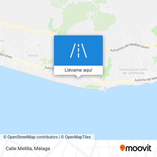 Mapa Calle Melilla
