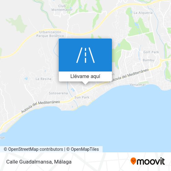 Mapa Calle Guadalmansa