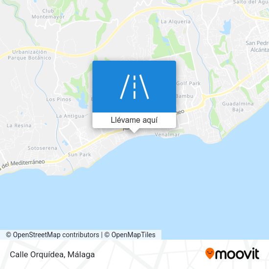 Mapa Calle Orquídea