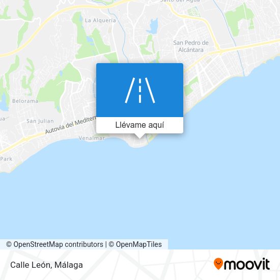 Mapa Calle León