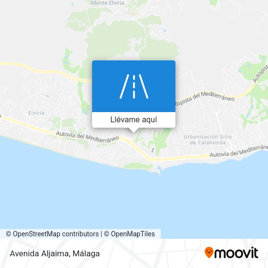 Mapa Avenida Aljaima