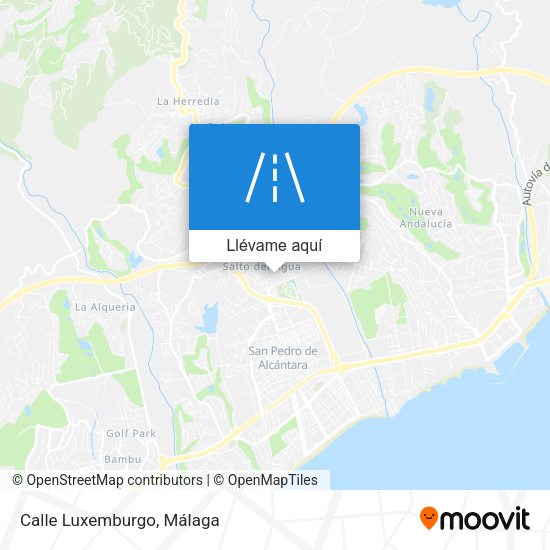 Mapa Calle Luxemburgo