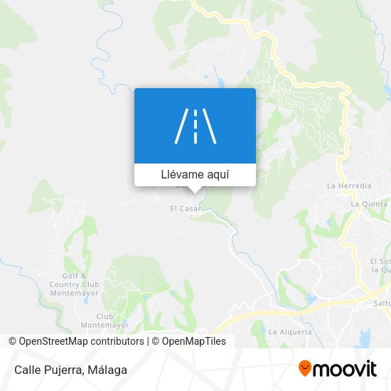 Mapa Calle Pujerra