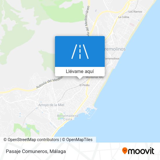 Mapa Pasaje Comuneros
