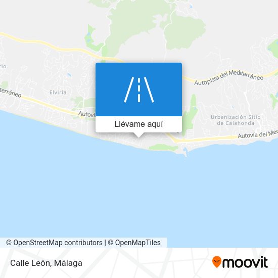 Mapa Calle León