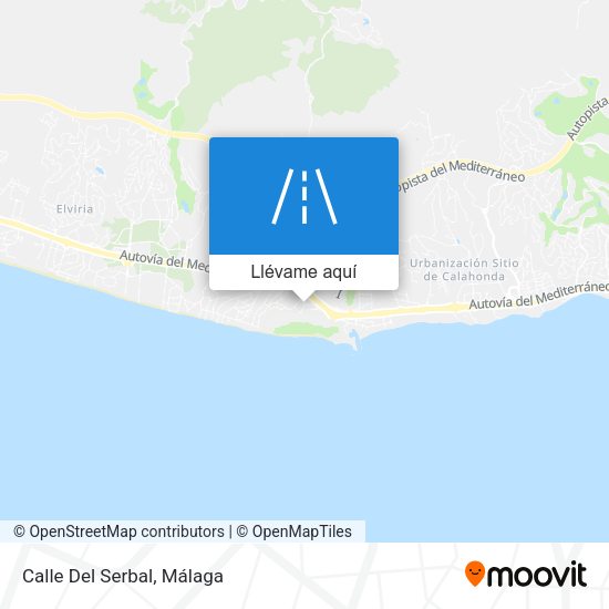 Mapa Calle Del Serbal