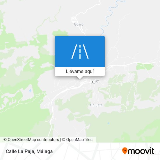 Mapa Calle La Paja
