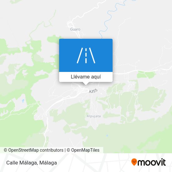 Mapa Calle Málaga