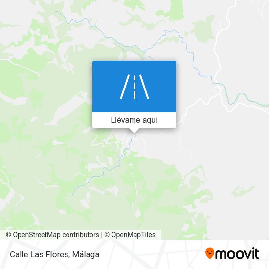 Mapa Calle Las Flores