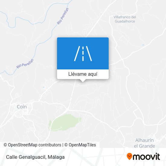 Mapa Calle Genalguacil