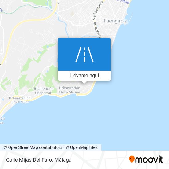 Mapa Calle Mijas Del Faro