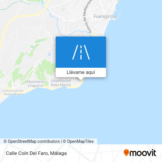 Mapa Calle Coín Del Faro