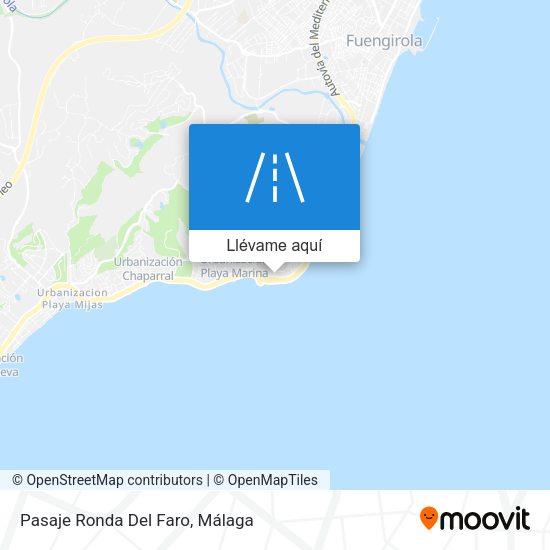 Mapa Pasaje Ronda Del Faro