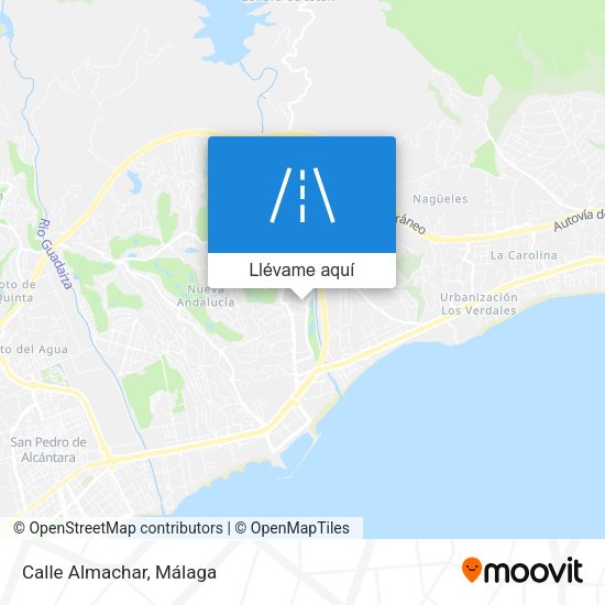 Mapa Calle Almachar