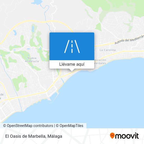 Mapa El Oasis de Marbella