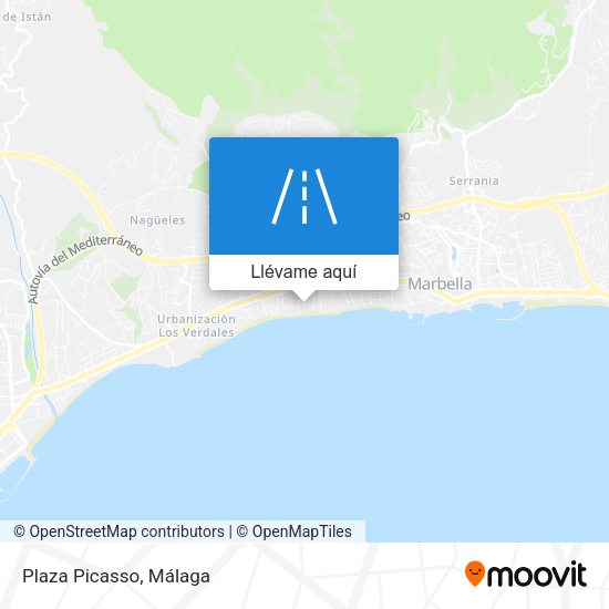 Mapa Plaza Picasso