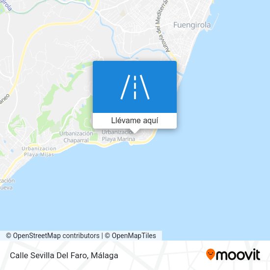 Mapa Calle Sevilla Del Faro