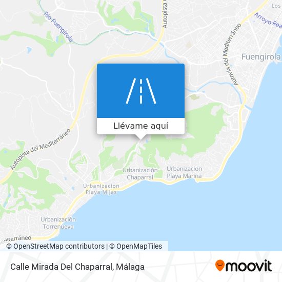 Mapa Calle Mirada Del Chaparral