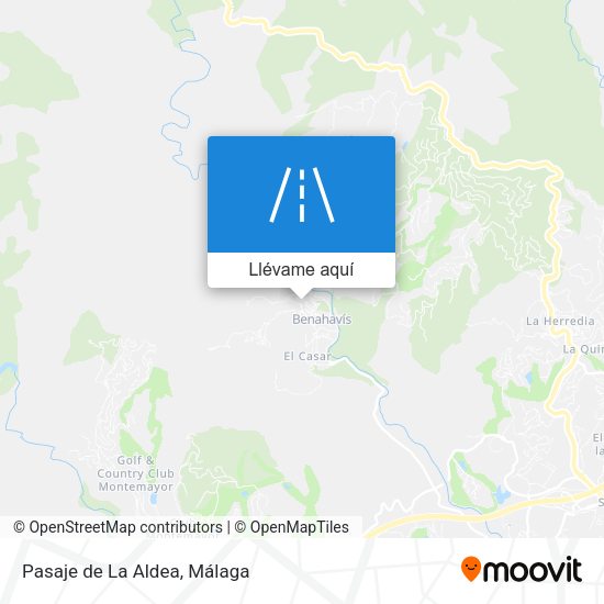 Mapa Pasaje de La Aldea