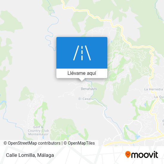 Mapa Calle Lomilla