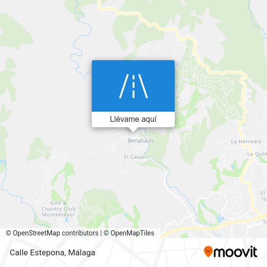 Mapa Calle Estepona