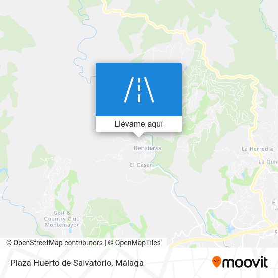 Mapa Plaza Huerto de Salvatorio