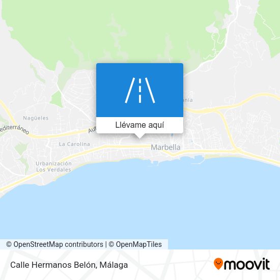 Mapa Calle Hermanos Belón