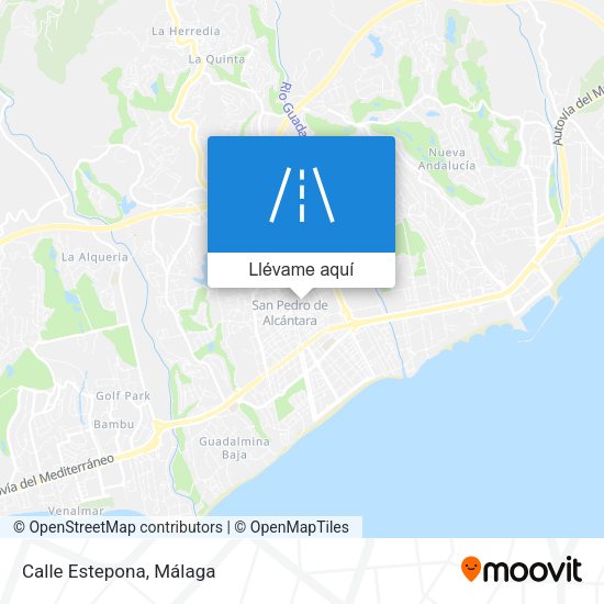 Mapa Calle Estepona