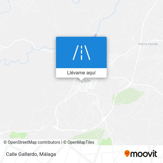 Mapa Calle Gallardo