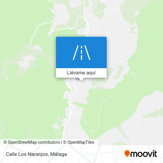 Mapa Calle Los Naranjos