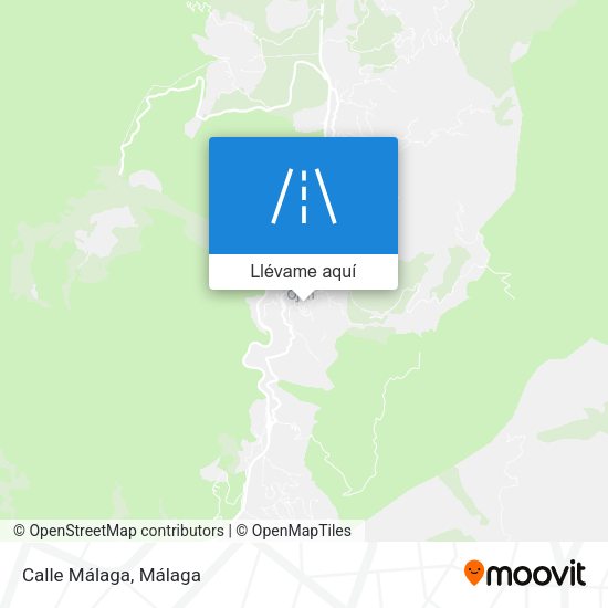 Mapa Calle Málaga