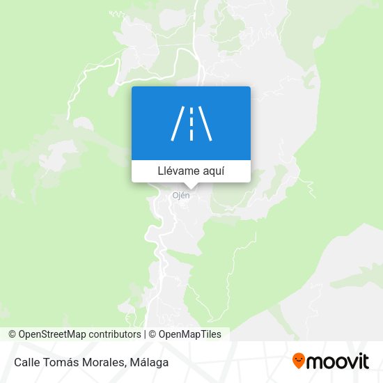Mapa Calle Tomás Morales