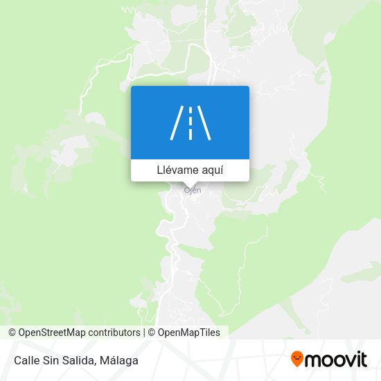 Mapa Calle Sin Salida