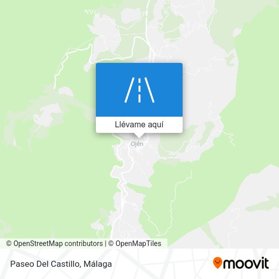 Mapa Paseo Del Castillo