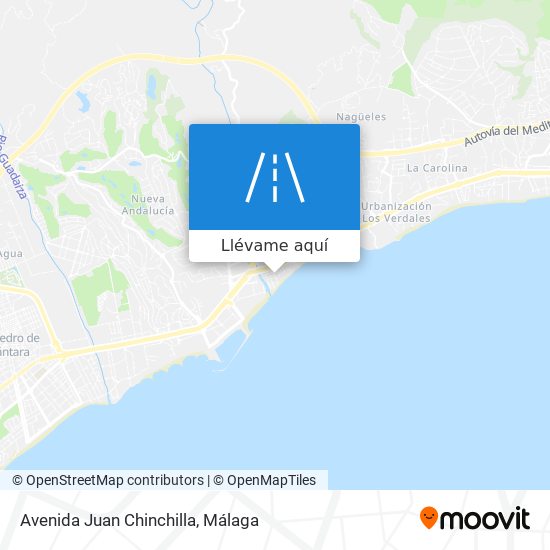 Mapa Avenida Juan Chinchilla