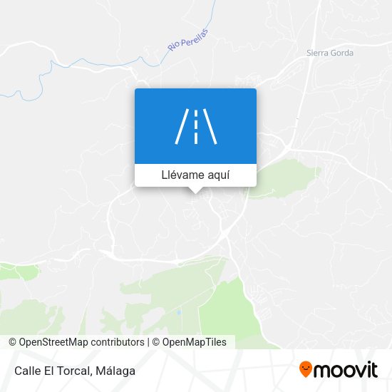 Mapa Calle El Torcal