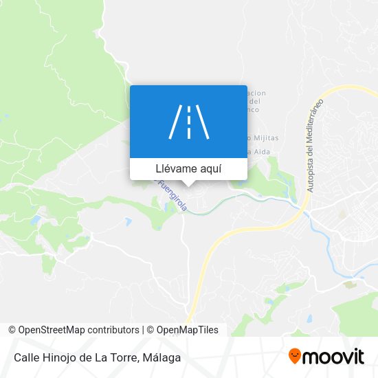 Mapa Calle Hinojo de La Torre