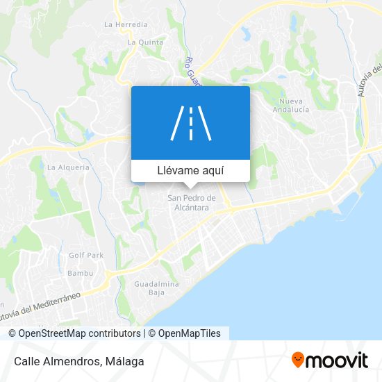 Mapa Calle Almendros