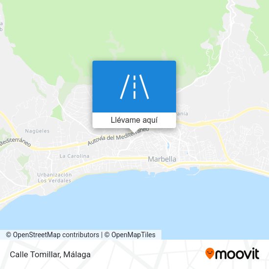 Mapa Calle Tomillar