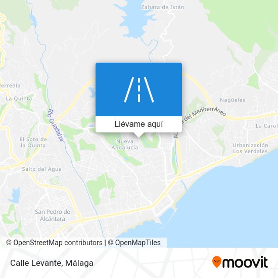 Mapa Calle Levante
