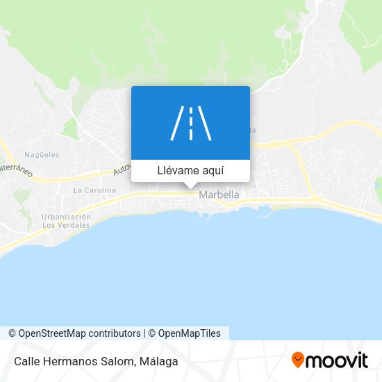 Mapa Calle Hermanos Salom