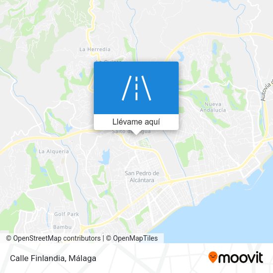 Mapa Calle Finlandia