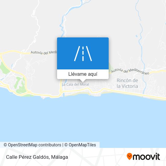 Mapa Calle Pérez Galdós