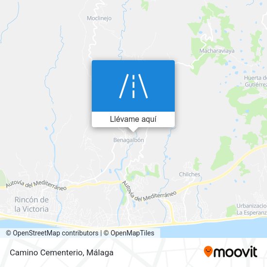 Mapa Camino Cementerio
