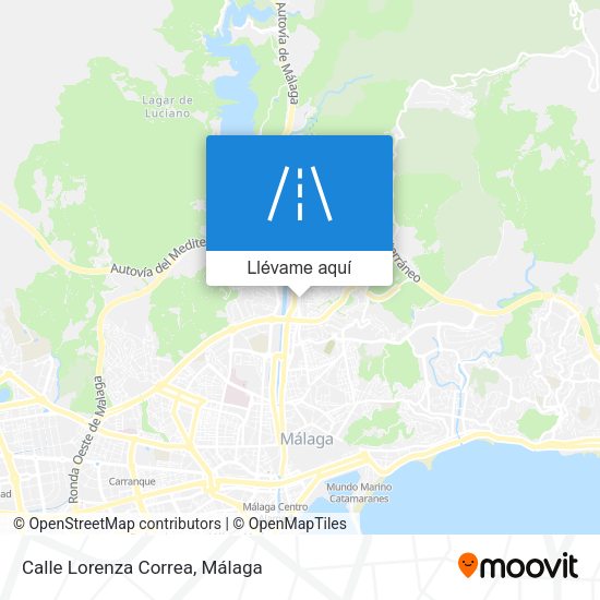 Mapa Calle Lorenza Correa