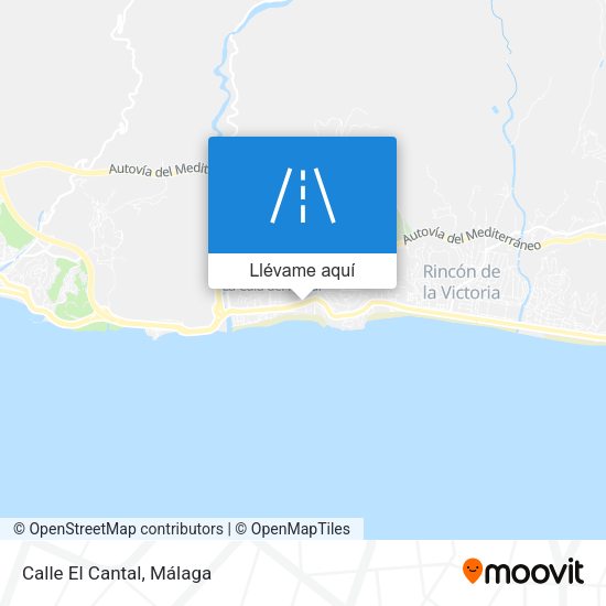 Mapa Calle El Cantal